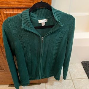 Christopher & Banks Zip-up Sweater